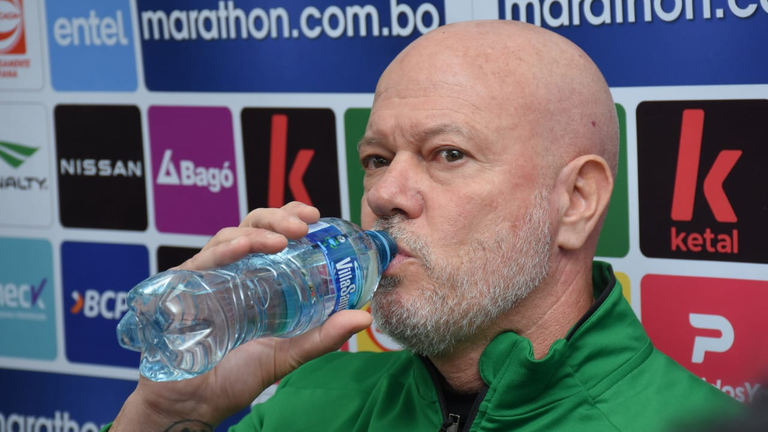 Antonio Carlos Zago, entrenador de la selecci&oacute;n boliviana de f&uacute;tbol./APG.