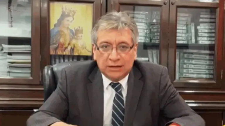 El magistrado Miguel Hurtado. URGENTE.BO
