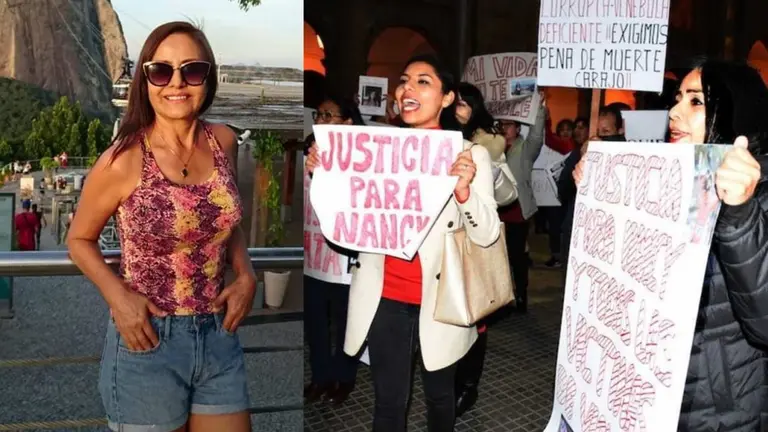 Familiares piden justicia por el feminicidio de Nancy Villarroel. / ARCHIVO-OPINIÓN