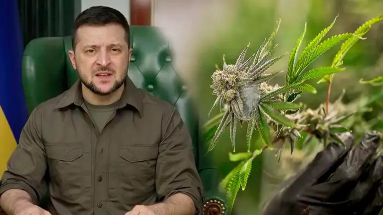 El presidente de Ucrania, Vlad&iacute;mir Zelensky. COMPOSICI&Oacute;N OPINI&Oacute;N