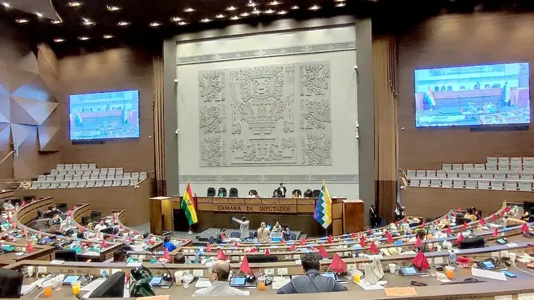 Sesión en la Cámara de Diputados./ PRENSA DIPUTADOS