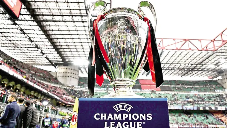 El trofeo de la Champions League./ CHAMPIONS LEAGUE
