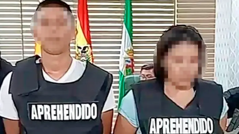 La t&iacute;a y el hermanastro del menor. POLIC&Iacute;A