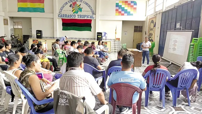Capacitaci&oacute;n a censistas en la regi&oacute;n del Tr&oacute;pico de Cochabamba./ INE