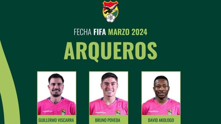 Arqueros convocados para enfrentar a Argelia y Andorra. FBF.