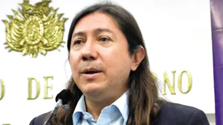El exdirector de Migración Marcel Rivas, en una foto de archivo./ ERBOL