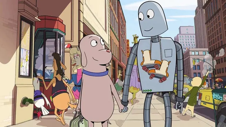 Una escena de "Robot Dreams", la animaci&oacute;n m&aacute;s nominada de esta premiaci&oacute;n./ FESTIVAL DE CINE DE SEVILLA