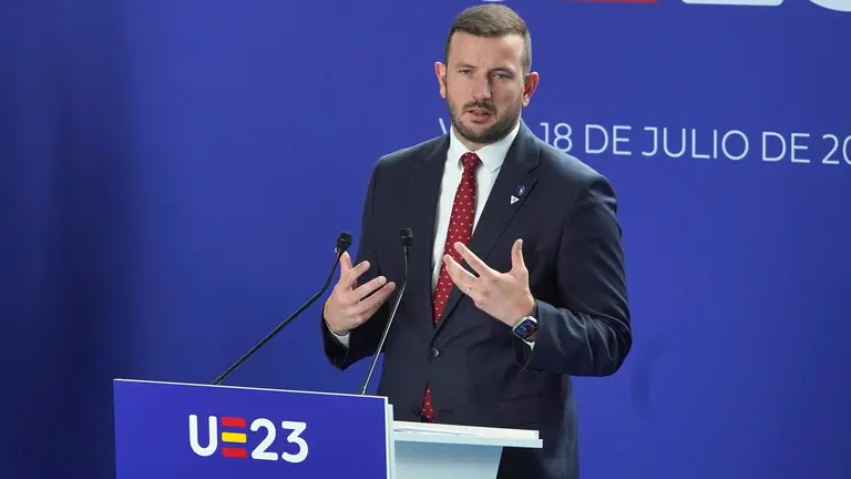 Virginijus Sinkevicius, comisario de Medioambiente, Oc&eacute;anos y Pesca de la Uni&oacute;n Europea. EuropaPress