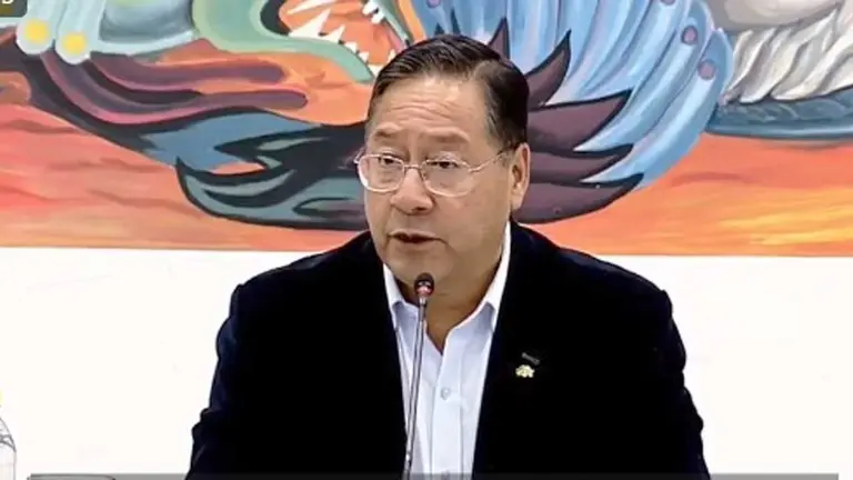 El presidente Luis Arce destacó este martes que el número de voluntarios para el Censo de Población y Vivienda./ URGENTE.BO