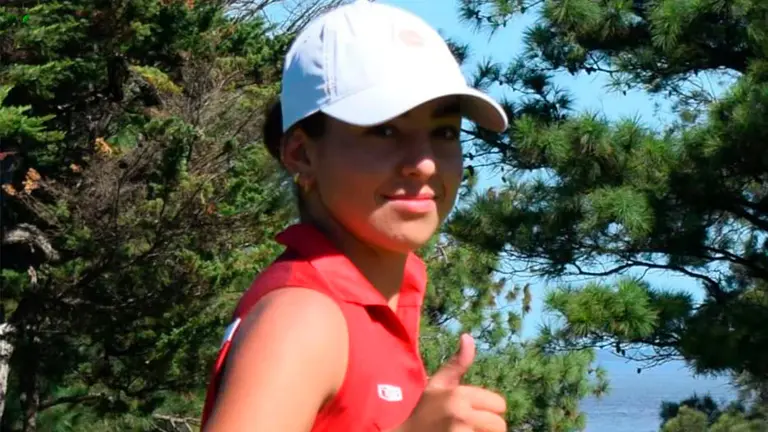 Foto de Constanza Quiroga, en el torneo./ GOLF SPORTS