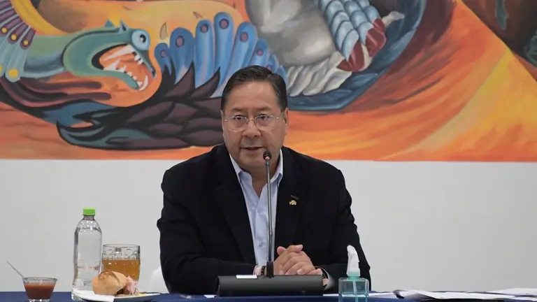 El presidente Luis Arce, en un evento pasado./ ABI