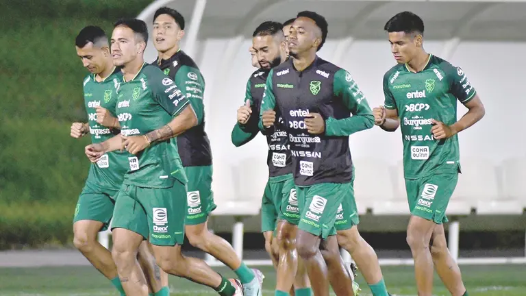 La Verde lleva adelante un entrenamiento en África./ FBF