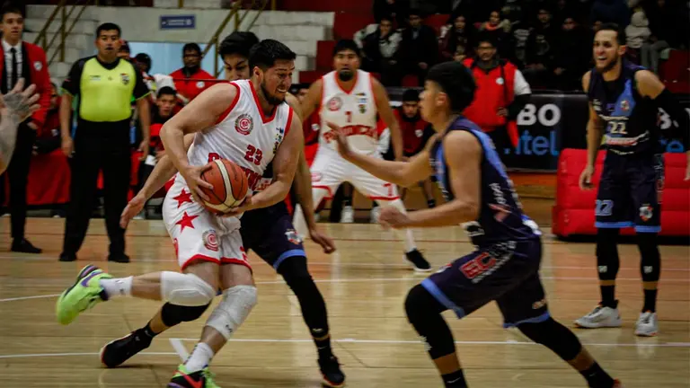 Un partido pasado de la Libobasquet./ FBB
