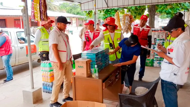 Momento de los operativos realizados en Santa Cruz./ TOMADA DE ABI