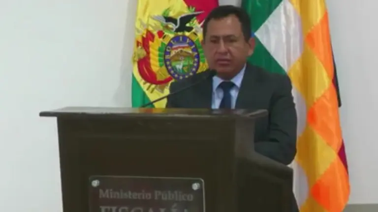 Osvaldo Dante Tejerina R&iacute;os, asume como nuevo fiscal departamental de Cochabamba. CAPTURA DE PANTALLA