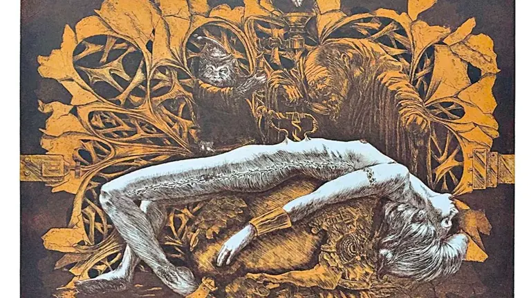 Obra &ldquo;Estudio anatómico del amor&rdquo; del mexicano Antonio Ferlun. NOÉ PORTUGAL