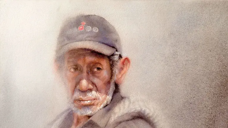 Pintura seleccionada para la tercera versión de la Bienal de Acuarela./  CORTESÍA