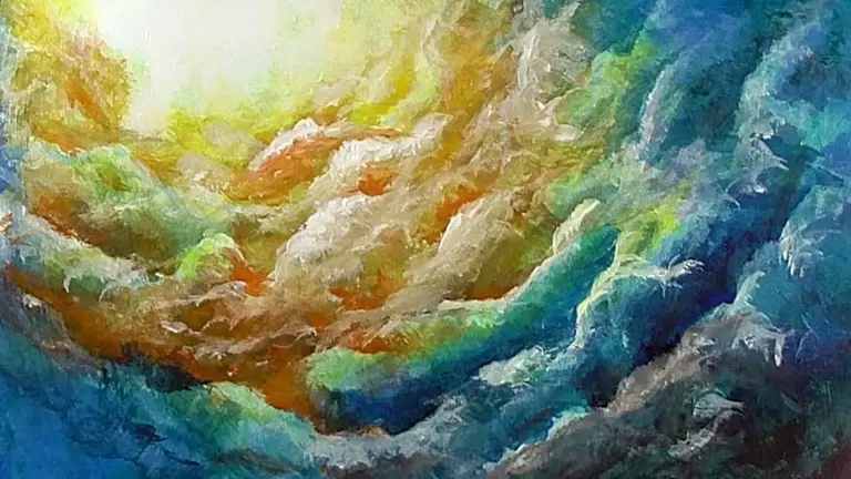 Pintura acrilica./ RRSS