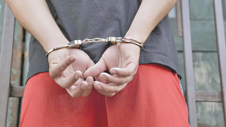 Fotografía ilustrativa de un detenido./ PEXELS