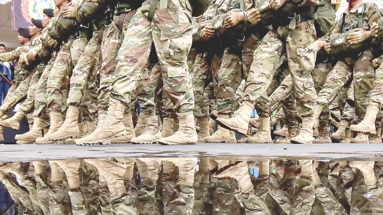 Imagen referencial de personal militar./ DICO SOLÍS