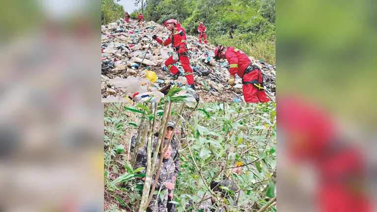 Equipos buscan a Odalis, la joven que lleva 10 días  desaparecida en Los Yungas, La Paz./ POLICÍA