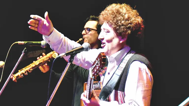 Manuel Monroy &lsquo;El Papirri&rsquo; durante una presentación musical./ ARCHIVO
