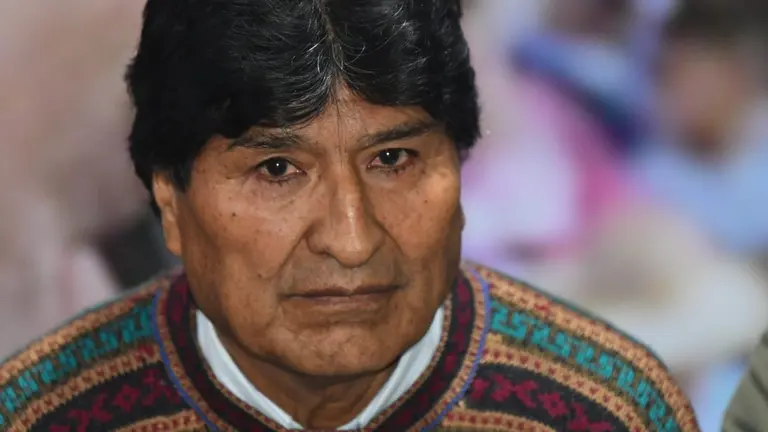Evo Morales, en conferencia de prensa./ APG