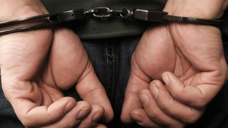 Imagen referencial de un detenido./ RRSS