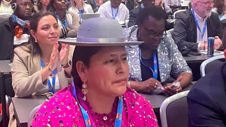 La senadora Virginia Velasco Condori participa de la VIII Conferencia Internacional de Parlamentarios sobre la Implementaci&oacute;n del Programa de Acci&oacute;n de la Conferencia Internacional sobre la Poblaci&oacute;n y el Desarrollo.  Prensa VVC