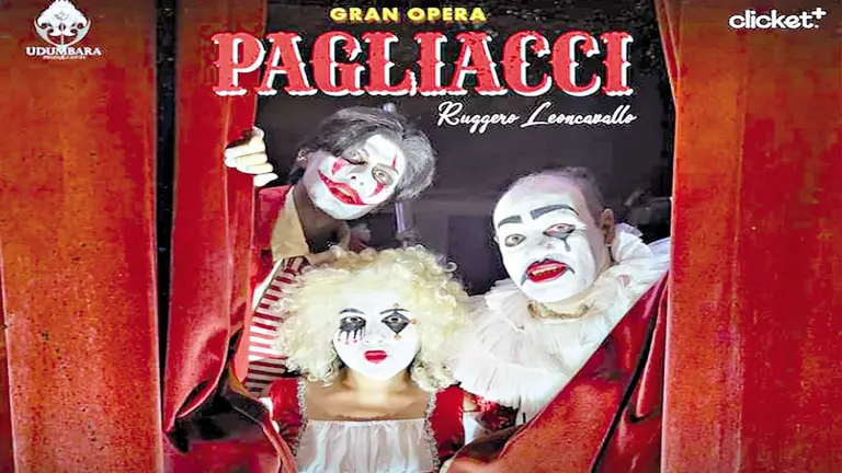 Arte promocional de la obra de &oacute;pera &lsquo;Pagliacci&rsquo;./ CORTES&Iacute;A