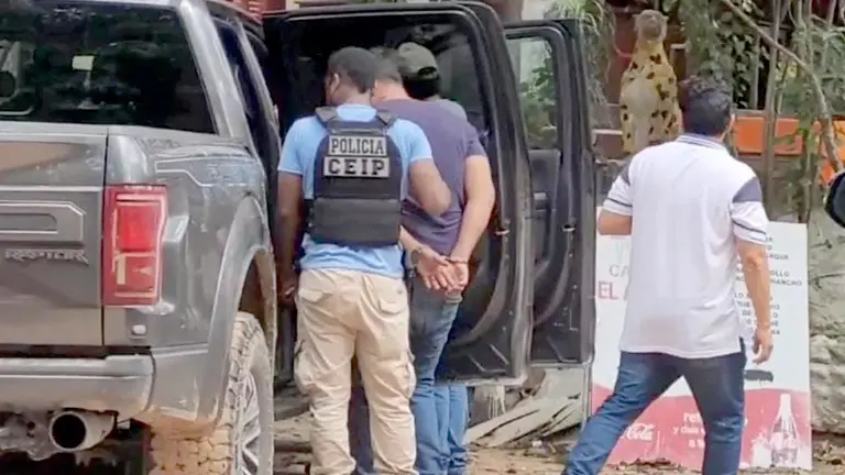 Siete personas se encuentran aprehendidas tras la denuncia de una balacera en el río Piraí./ URGENTE.BO