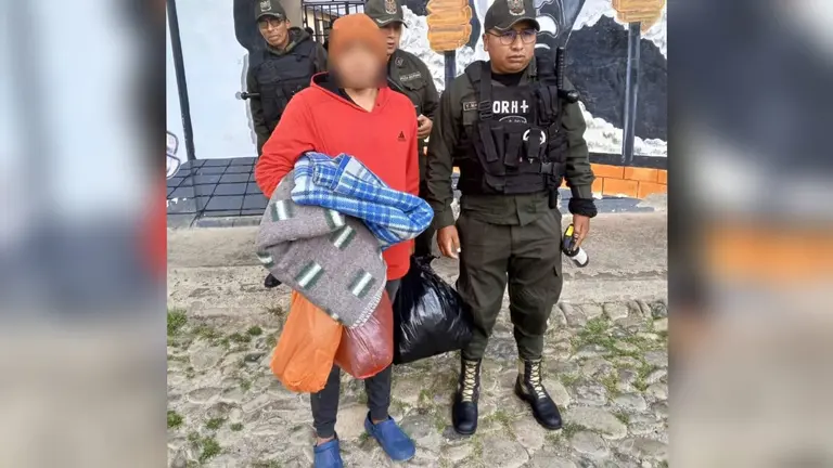 Joel P., pareja y principal sospechoso de la desaparici&oacute;n de Odalys V., fue trasladado al penal de Chonchocoro, en Viacha. MINISTERIO DE GOBIERNO