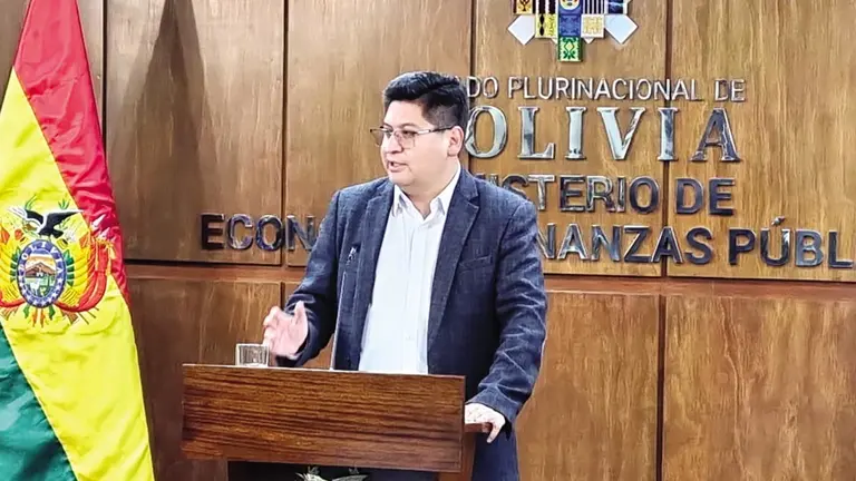 El ministro de Econom&iacute;a, Marcelo Montenegro./ ERBOL