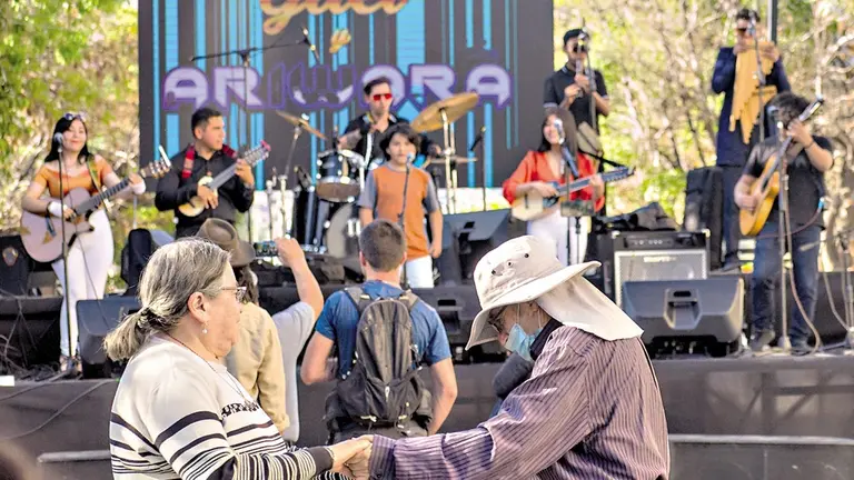 La Fiesta de la M&uacute;sica en el Parque Excombatientes, en 2023./ ALIANZA FRANCESA