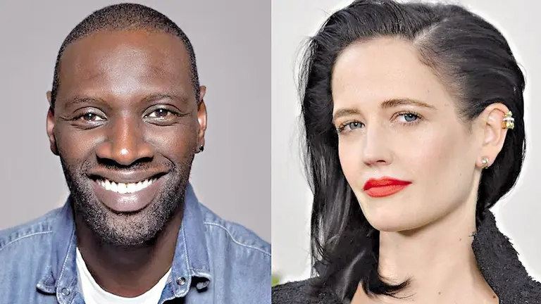 Omar Sy y Eva Green, integrantes de jurado./ EL NACIONAL