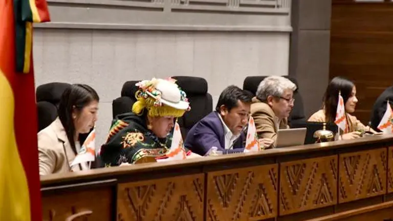 Evistas y oposición no aprueban el orden del día y suspenden el tratamiento de la adhesión de Bolivia al Mercosur./ OXIGENO.BO
