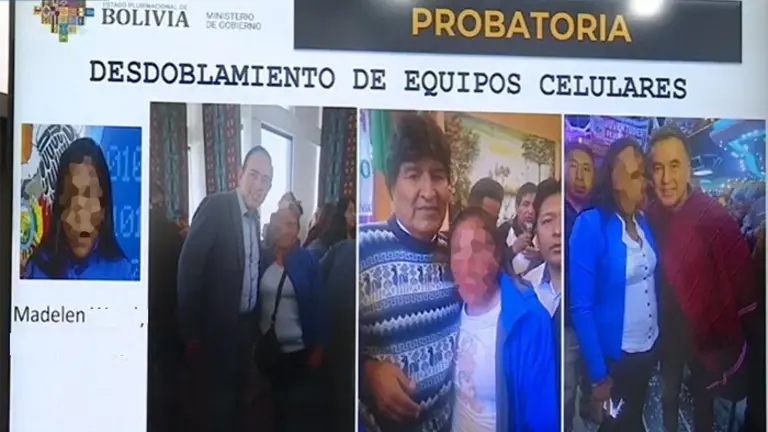 Imagen mostrada por el viceministro de R&eacute;gimen Interior, Jhonny Aguilera. Foto/captura