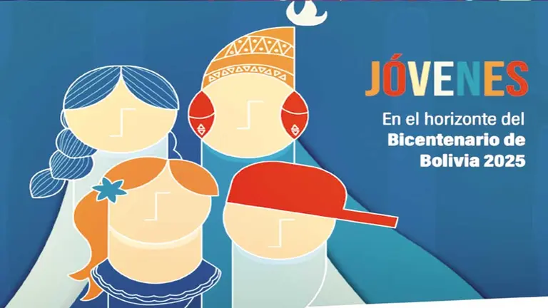 Arte promocional del concurso &lsquo;Letras e Im&aacute;genes de Nuevo Tiempo 2024&rsquo;./ FUNDACI&Oacute;N CULTURAL BANCO CENTRAL DE BOLIVIA