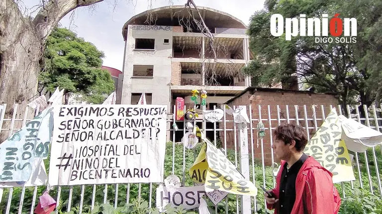 La infraestructura observada del Hospital del Ni&ntilde;o./ DICO SOL&Iacute;S