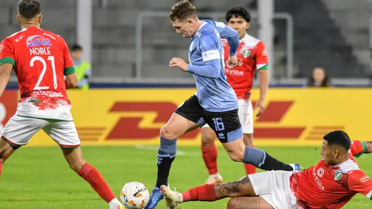 Tomayapo sucumbi&oacute; (1-0) ante Belgrano en C&oacute;rdoba./ APG