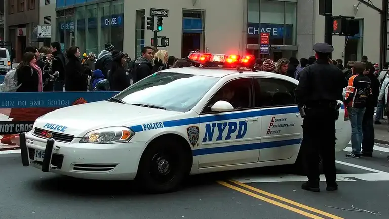 Foto ilustrativa de la polic&iacute;a de Nueva York, en Estados Unidos. NYPD