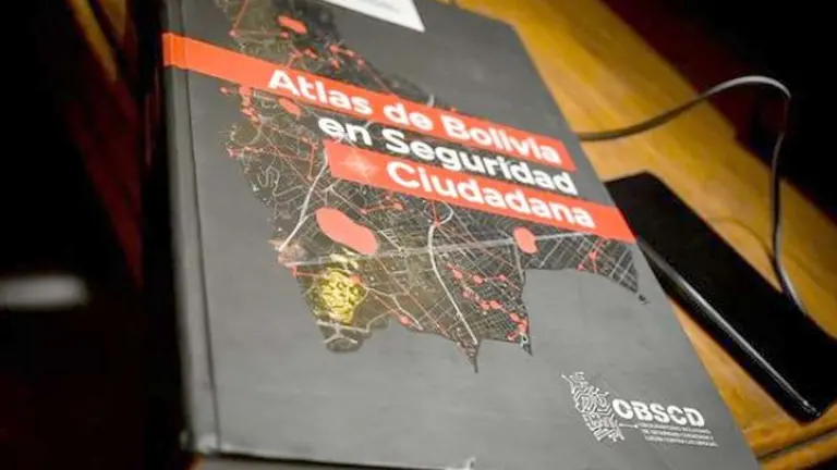 El Gobierno presentó el &ldquo;Atlas de Bolivia en Seguridad Ciudadana&rdquo; en busca de &ldquo;erradicar la delincuencia&rdquo;./ OXIGENO.BO