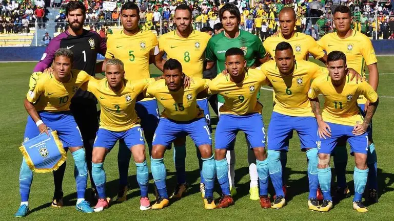 Marcelo Martins junto a la selecci&oacute;n de Brasil por eliminatorias. GETTY IMAGES.