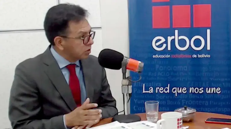 El viceministro de Política Tributaria, Jhonny Morales./ ERBOL