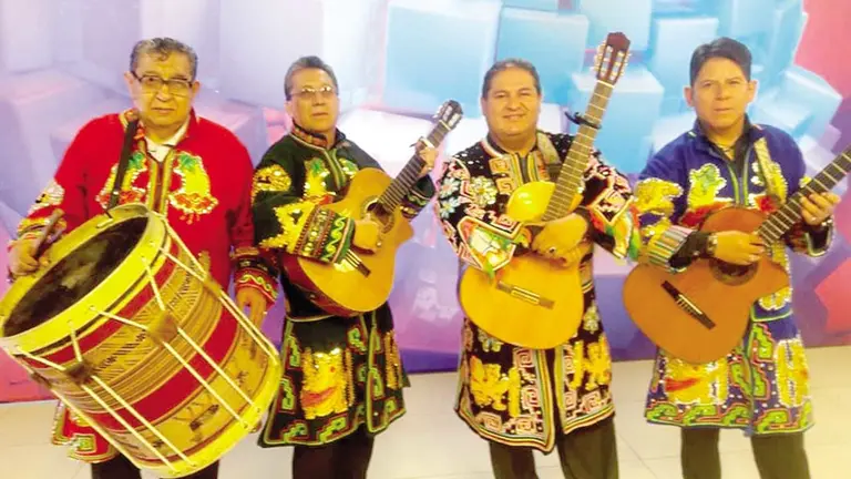 El grupo musical &lsquo;Los Kory Huayras&rsquo;./ CORTES&Iacute;A