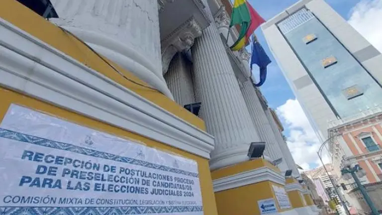 Imagen referencial sobre las elecciones judiciales en Bolivia/ OXIGENO.BO