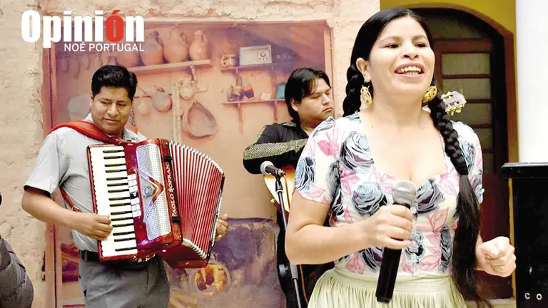 M&uacute;sicos participantes de &lsquo;Las coplas de Santa Vera Cruz Tatala&rsquo;./ NO&Eacute; PORTUGAL