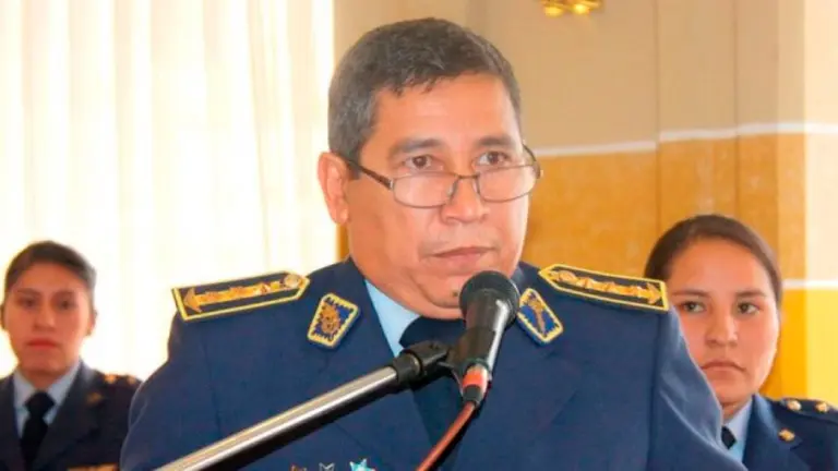 El excomandante de la FAB Gonzalo Terceros. ERBOL