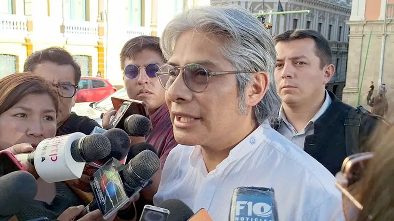 Wilfredo Chávez es el abogado de Morales en este caso./ ERBOL