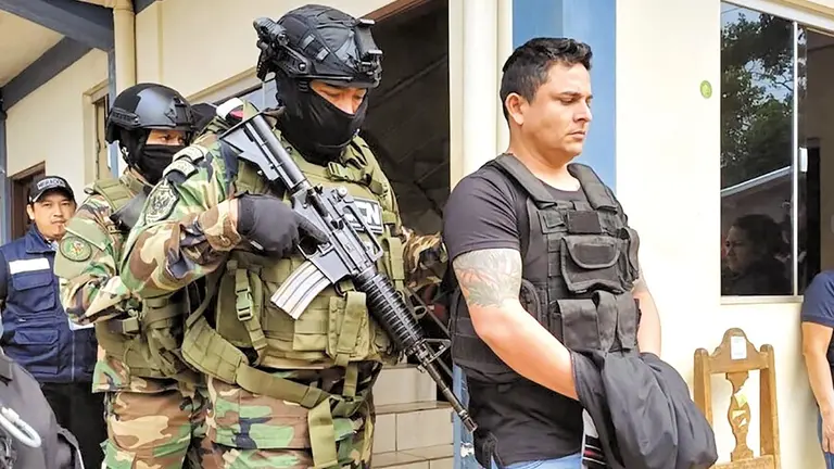 El brasileño aprehendido y expulsado de Bolivia./ ABI